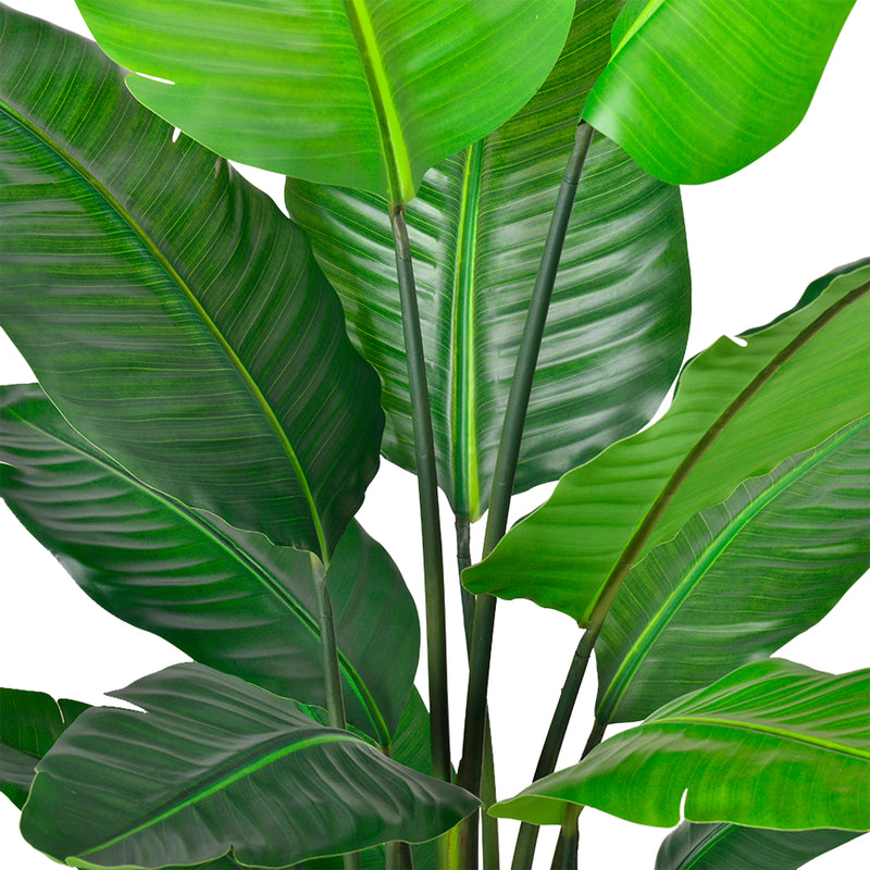 Cargue la imagen en el visor de la galería, Planta Decorativa Artificial para Exterior y Interior con 2.2m Alto, NEW TRAVELLER PALM - 201090-220
