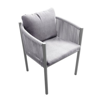 Silla de aluminio TY color blanco - GLA6347510-WH