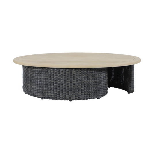 Set triple de madera para exterior Tyler color gris y natural - HUC41271-73-74-76