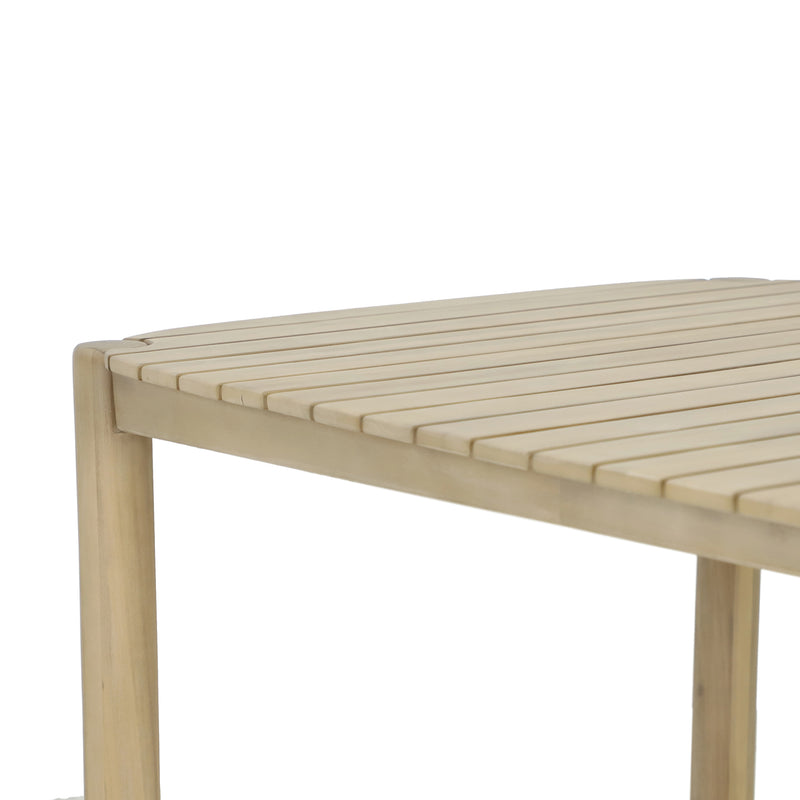 Cargue la imagen en el visor de la galería, Mesa de Comedor 2.2 M Tyson de Madera color Natural - HUC38508
