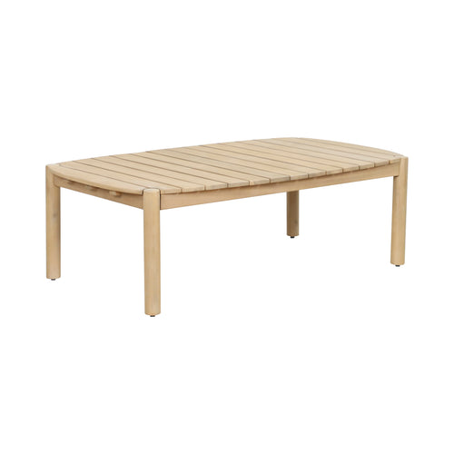 Mesa de centro rectangular  1.1 M Tyson en madera color natural - HUC29093