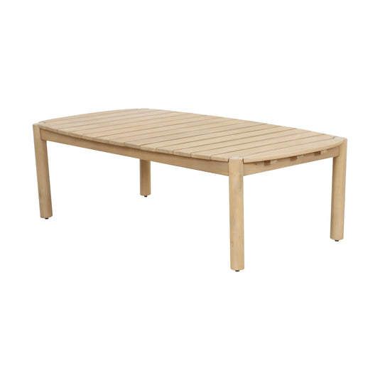 Mesa de centro rectangular  1.1 M Tyson en madera color natural - HUC29093