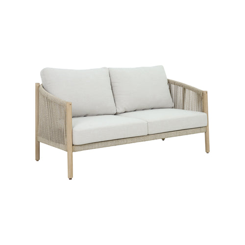 Sofa doble de madera Tyson color natural - HUC40516