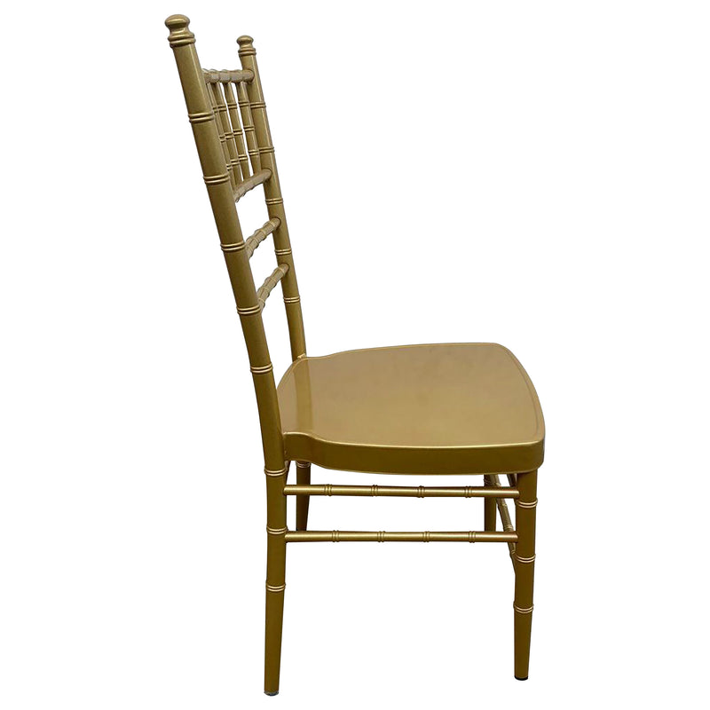 Cargue la imagen en el visor de la galería, Silla  Para Exterior o Interior Color Dorado TIFFANY- 9ZJ04-O
