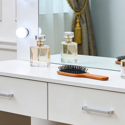 Tocador Vanity con 12 bombilla color blanco 3 tonos de luz led - 27647BSET2A