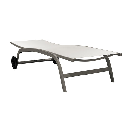 Indoor or outdoor lounge chair White VENECIA-HLT78 