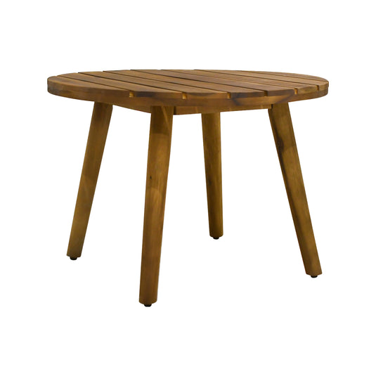 Mesa Bistró para Exterior y  Interior  Circular Madera Acacia VITA-Vit