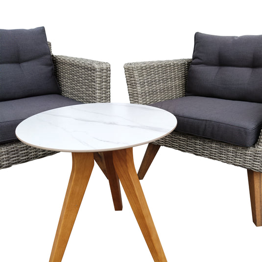 Set Bistro Vita carbon + mesa By