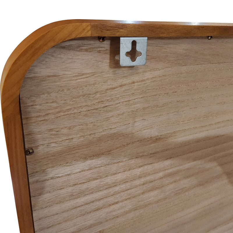 Cargue la imagen en el visor de la galería, Espejo decorativo Vito 50x160 color madera / café - VITO50X160
