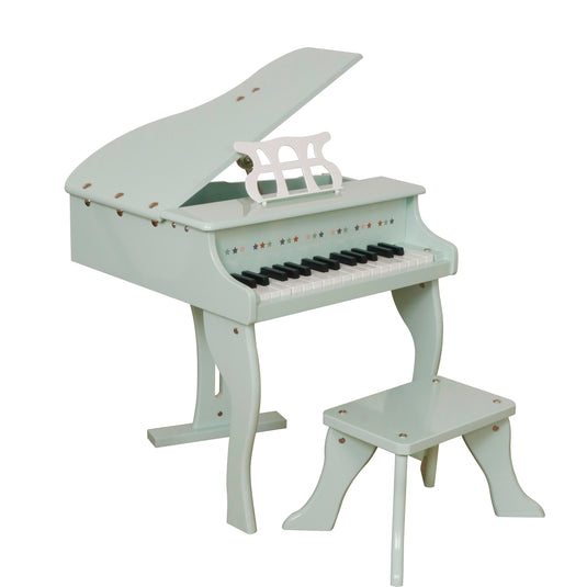 Aqua Green Wooden Children's Piano - W07K031