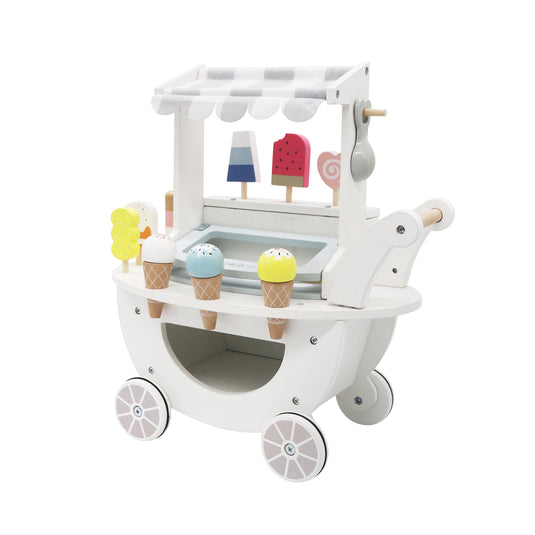 Juego carrito de helados infantil color blanco - W10A234