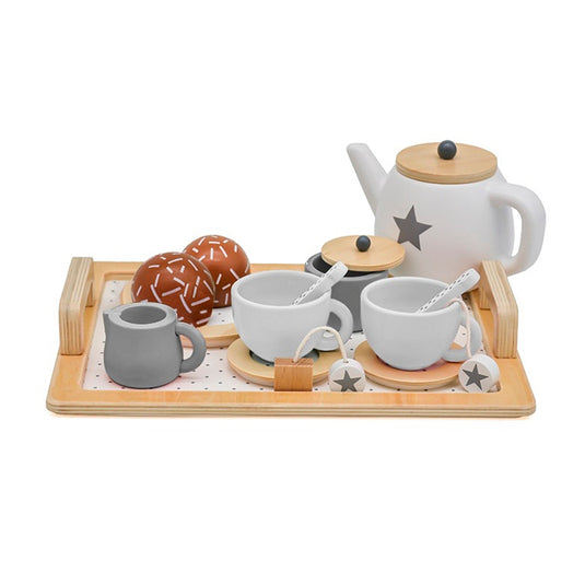 Juego Infantil de Té de madera - W10B318B