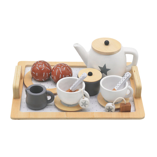 Juego Infantil de Té de madera - W10B318B