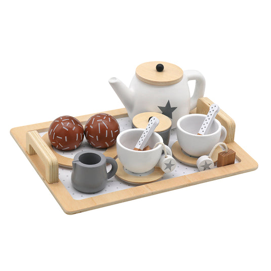 Juego Infantil de Té de madera - W10B318B