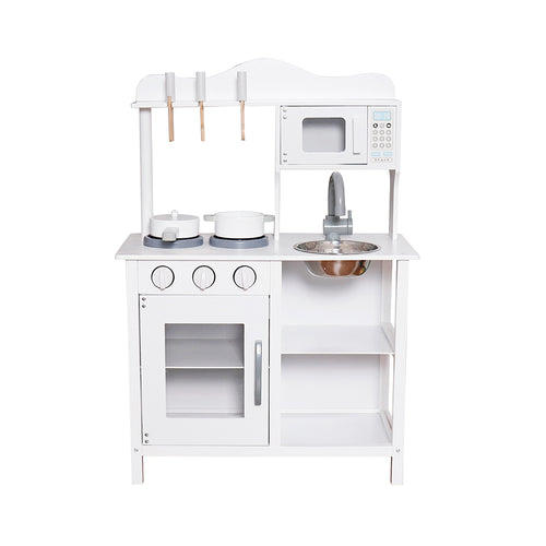 Juego de cocina de madera color Blanco - W10C404H