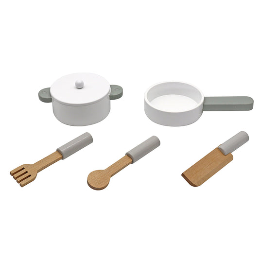 Juego de cocina de madera color Blanco - W10C404H