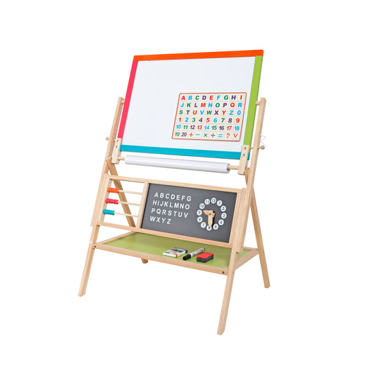 Pizarrón educativo de madera - W12B103