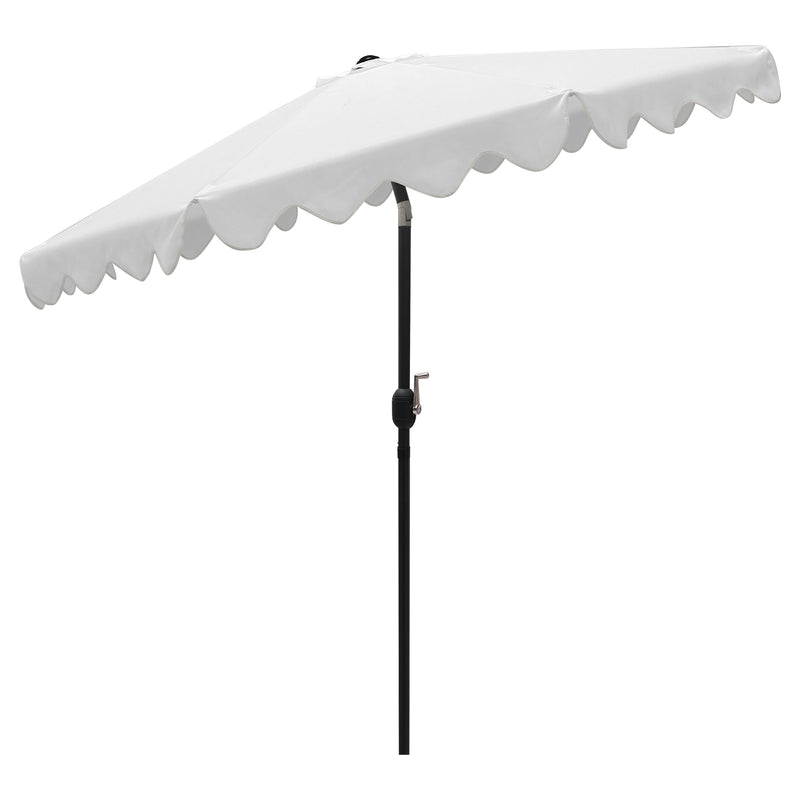 Cargue la imagen en el visor de la galería, Sombrilla de borde Ondulado Wave color Blanco - WAVE-WH
