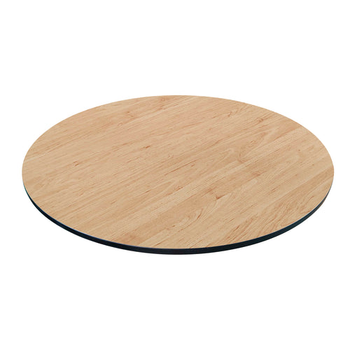 Cubierta de mesa Laminado de Alta Presión HPL Color  Natural WOODIC-9420-DIA70