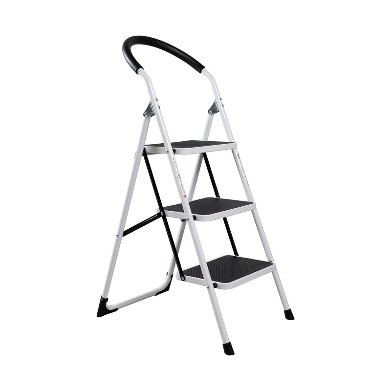 Cargue la imagen en el visor de la galería, Escalera de acero de 3 peldaños - WRH2062

