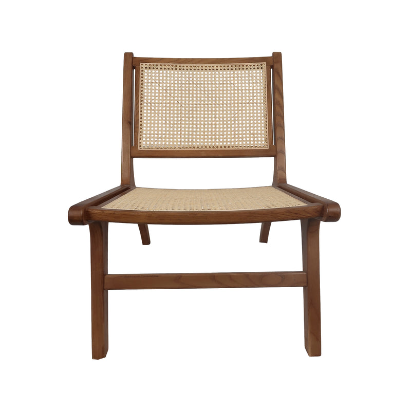 Cargue la imagen en el visor de la galería, Sillón en madera para interior XN1932WALNUT color café - XN1932WALNUT
