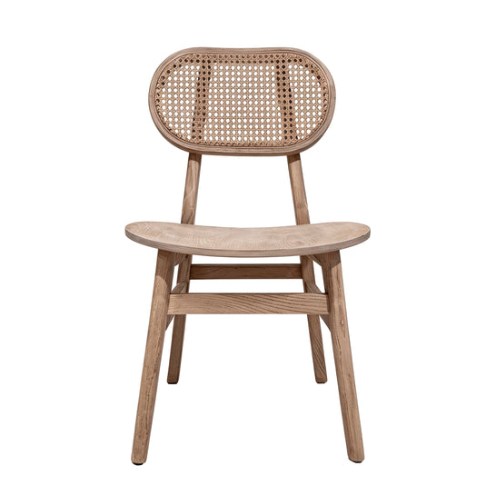 Wooden Indoor Chair XN1967B Natural Color - XN1967B 