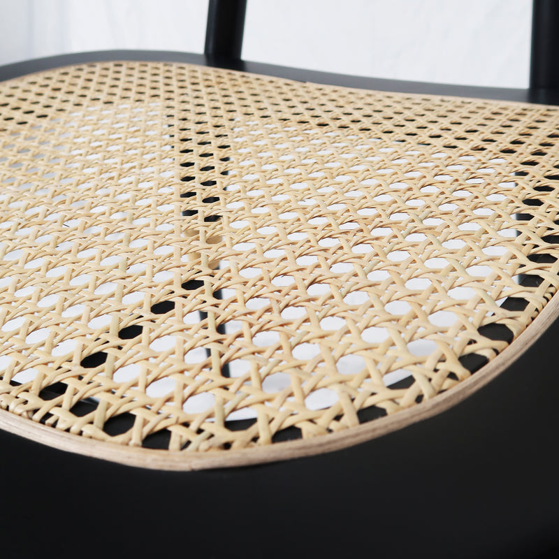 Cargue la imagen en el visor de la galería, Silla de madera para interior XN1969A color Negro - XN1969A
