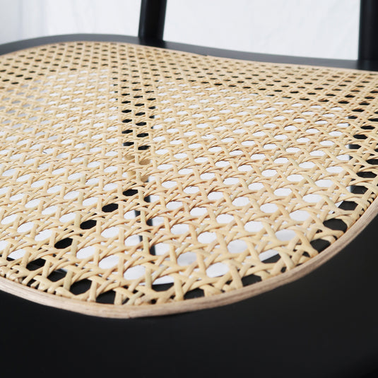 Silla de madera para interior XN1969A color Negro - XN1969A