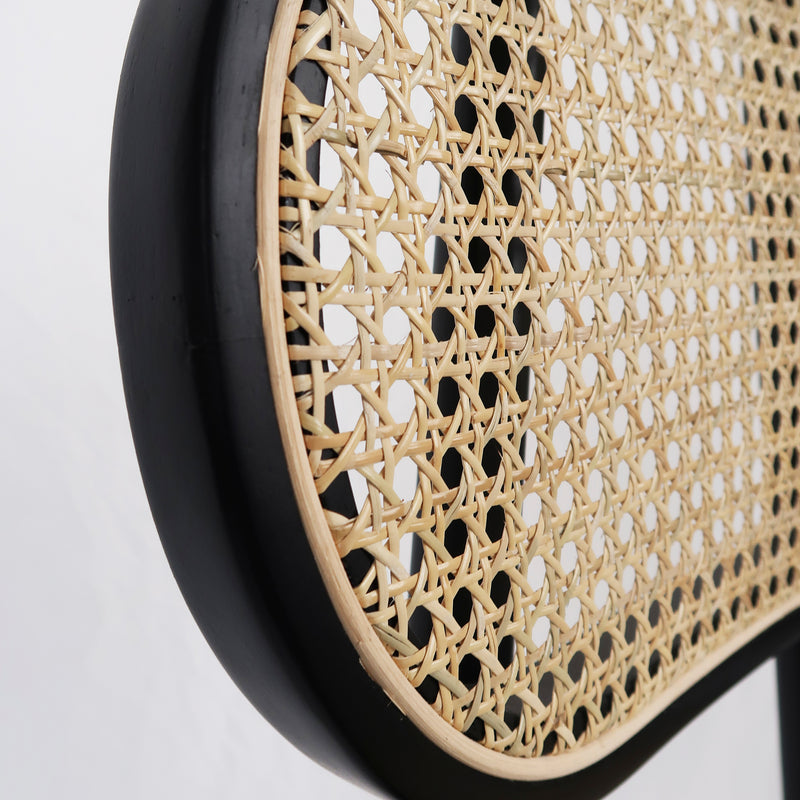 Cargue la imagen en el visor de la galería, Silla de madera para interior XN1969A color Negro - XN1969A
