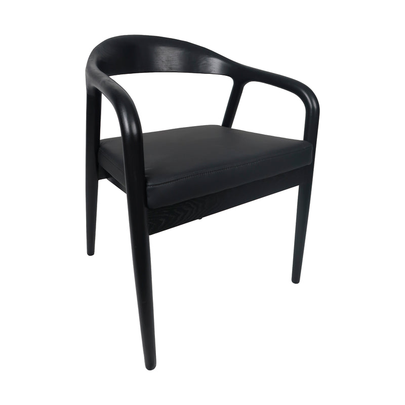 Cargue la imagen en el visor de la galería, Silla de madera para interior XN2207B color Negro - XN2207B
