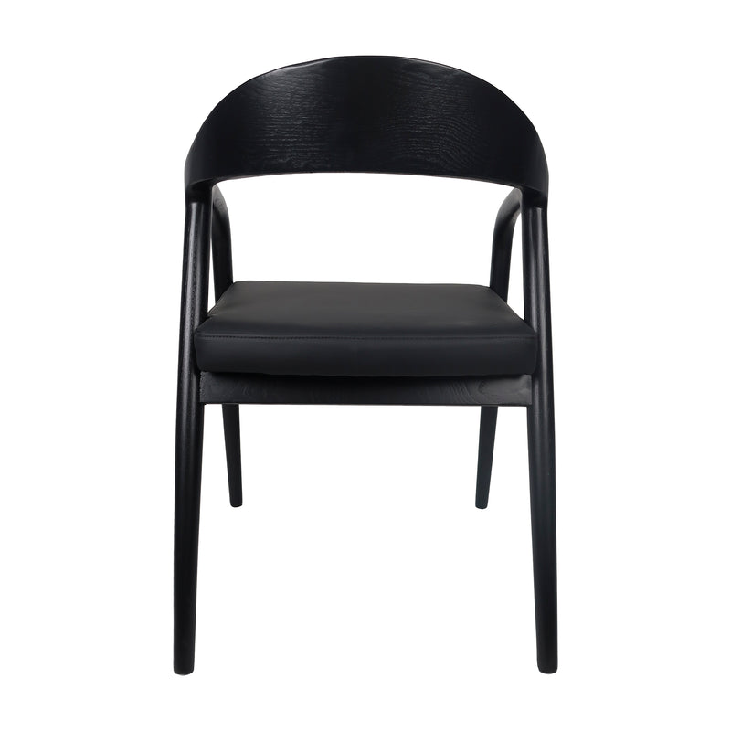 Cargue la imagen en el visor de la galería, Silla de madera para interior XN2207B color Negro - XN2207B
