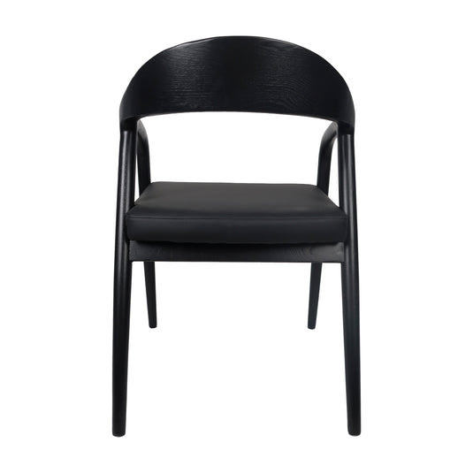 Silla de madera para interior XN2207B color Negro - XN2207B