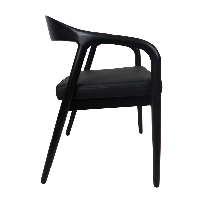 Cargue la imagen en el visor de la galería, Silla de madera para interior XN2207B color Negro - XN2207B
