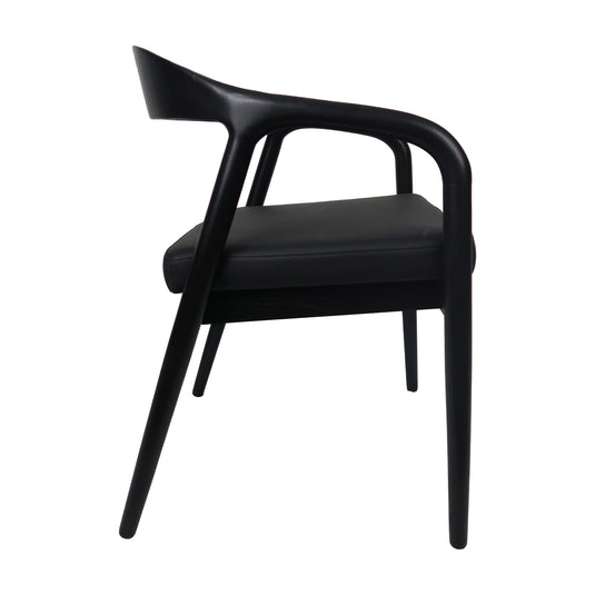 Silla de madera para interior XN2207B color Negro - XN2207B