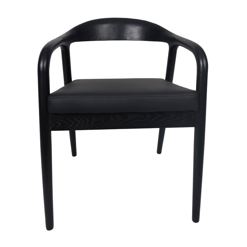 Cargue la imagen en el visor de la galería, Silla de madera para interior XN2207B color Negro - XN2207B
