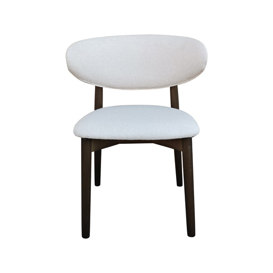 silla de madera para interior XN2472DB color blanco & cafe oscuro - XN2472DB