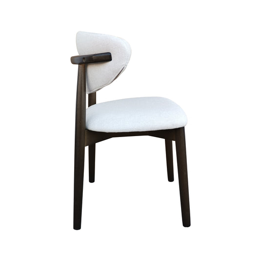 silla de madera para interior XN2472DB color blanco & cafe oscuro - XN2472DB