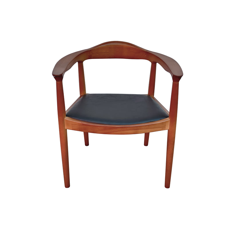 Cargue la imagen en el visor de la galería, Silla de madera para interior XNR313 color natural &amp; negro - XNR313
