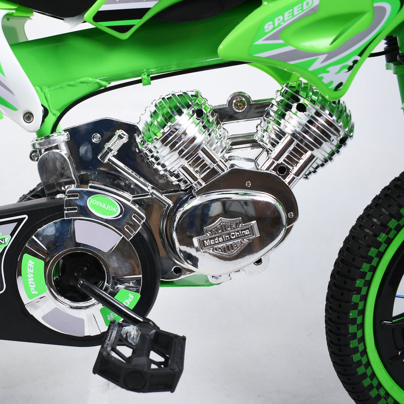 Cargue la imagen en el visor de la galería, Bicicleta de 16" XY500 color Verde - 16XY500-VE
