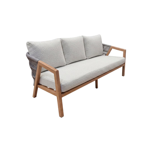 Set triple Yaara de Aluminio estilo madera - GLA63542-YAAR3
