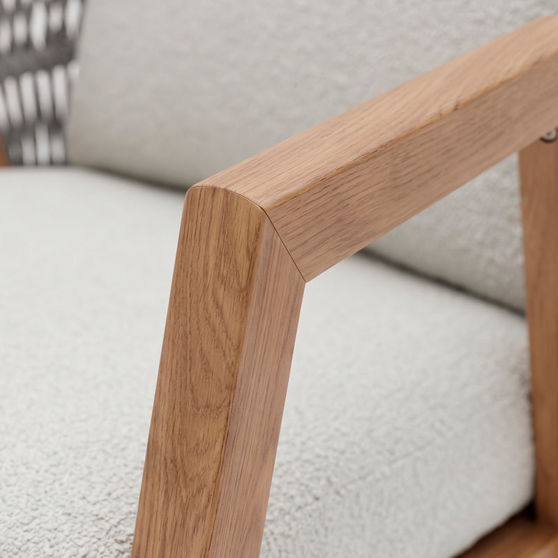 Cargue la imagen en el visor de la galería, Set triple Yaara de Aluminio estilo madera - GLA63542-YAAR3
