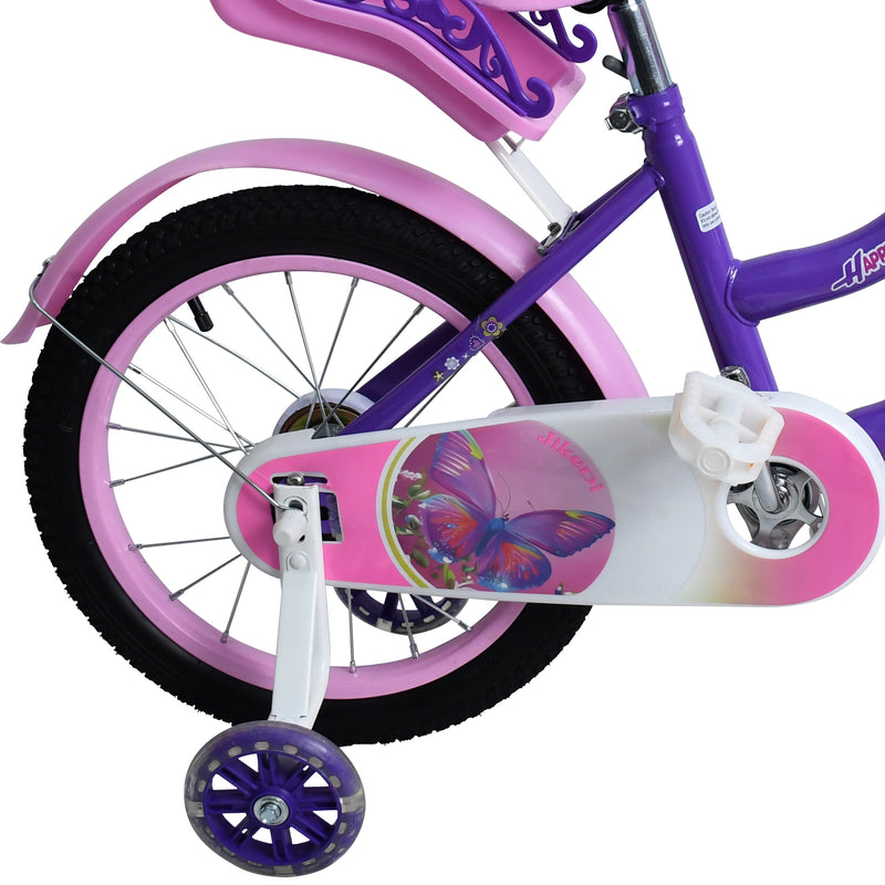 Cargue la imagen en el visor de la galería, Bicicleta infantil de 12" YF606 color Morado - 12YF606-MOR
