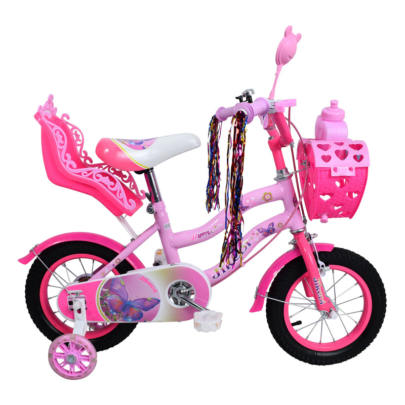 Load image into Gallery viewer, 12" YF606 Kids' Bicycle Pink - 12YF606-ROS
