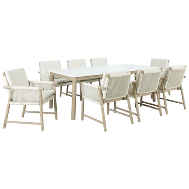 Comedor Zulu 2.1M + 8 Sillas Zulu - HUC38523-OCHO