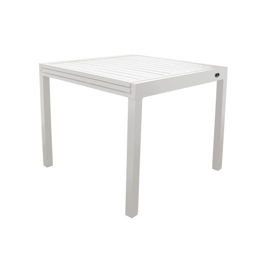 Comedor Expandible Baluteli + 6 sillas Koshem blanco