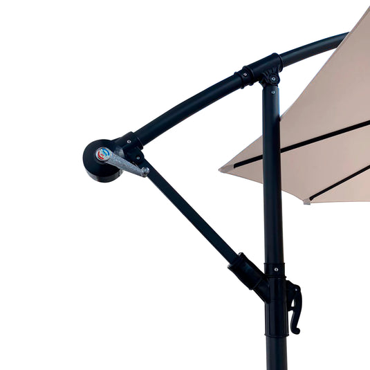 Sombrilla para Exterior Banana color light taupe + base Lioux - BAN1020-23886CW22