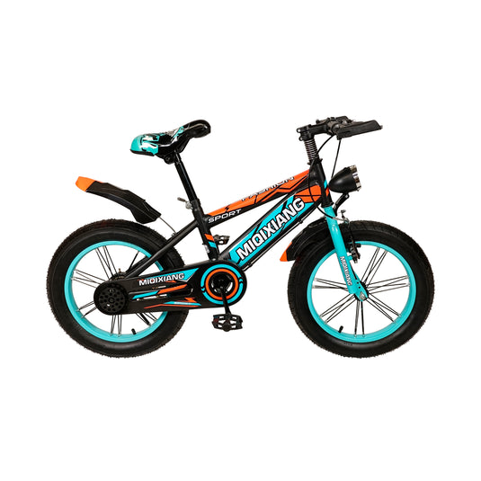 Bicicleta Infantil de 16 Pulgadas  BWSY002-BLU Color azul aquua - BWSY002-BLU