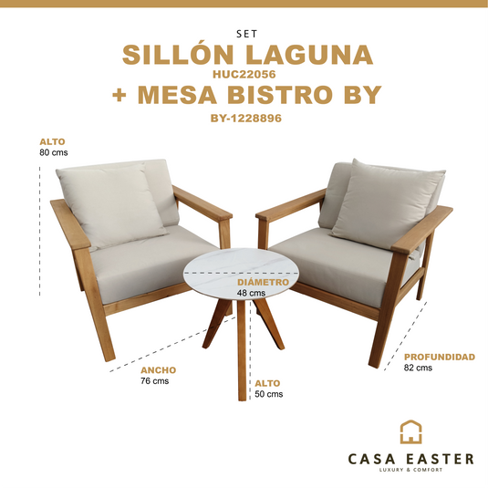 Set Bistro Laguna + By