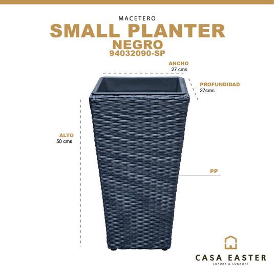 Macetero para Planta Small Planter de PP- 94032090-SP