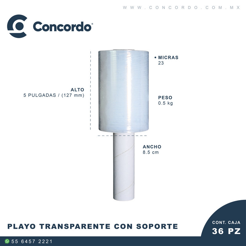 Cargue la imagen en el visor de la galería, Playo Transparente 5&quot; pulgadas
